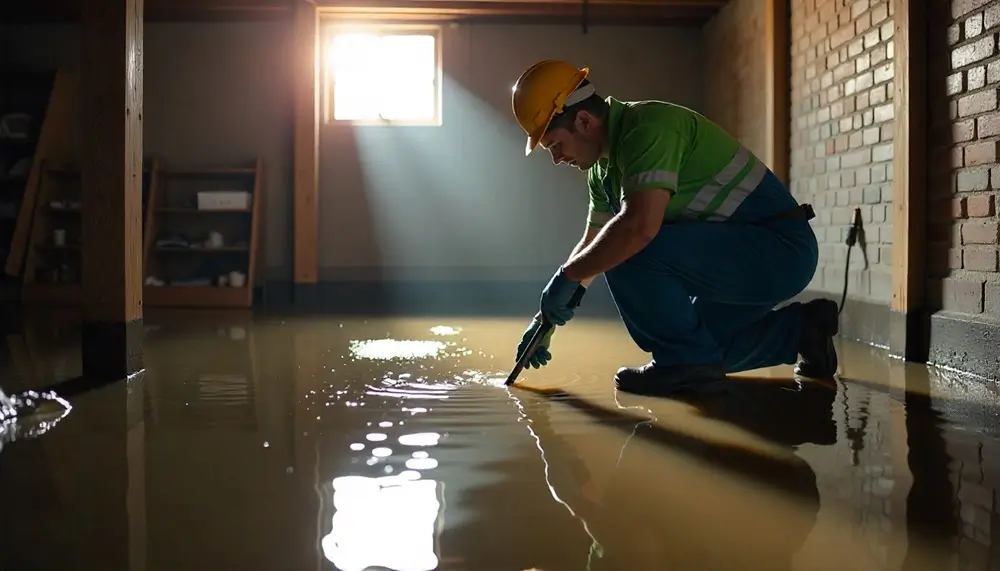 Professional water damage restoration services in Colon, MI